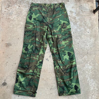 1960’s Deadstock ERDL Camo Jungle Pants Medium Long