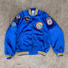 1990’s Gulf War USN Strike Fighter Squadron Patched Satin Bomber Jacket Medium