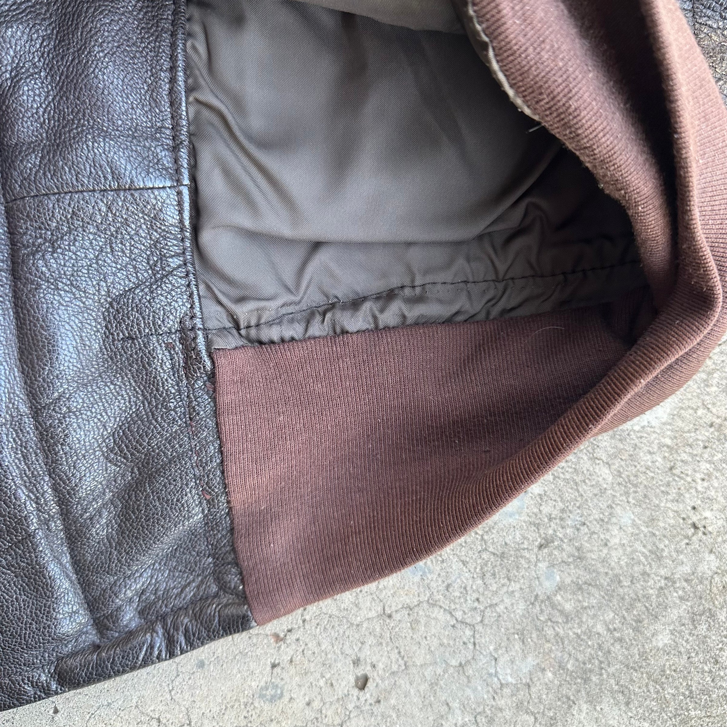 1960’s USN G-1 Leather Flight Jacket Size 40