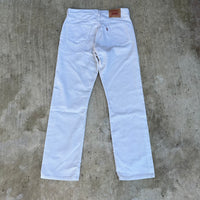 2000’s Deadstock Levi’s 505 White Corduroy Pants 33” x 32”