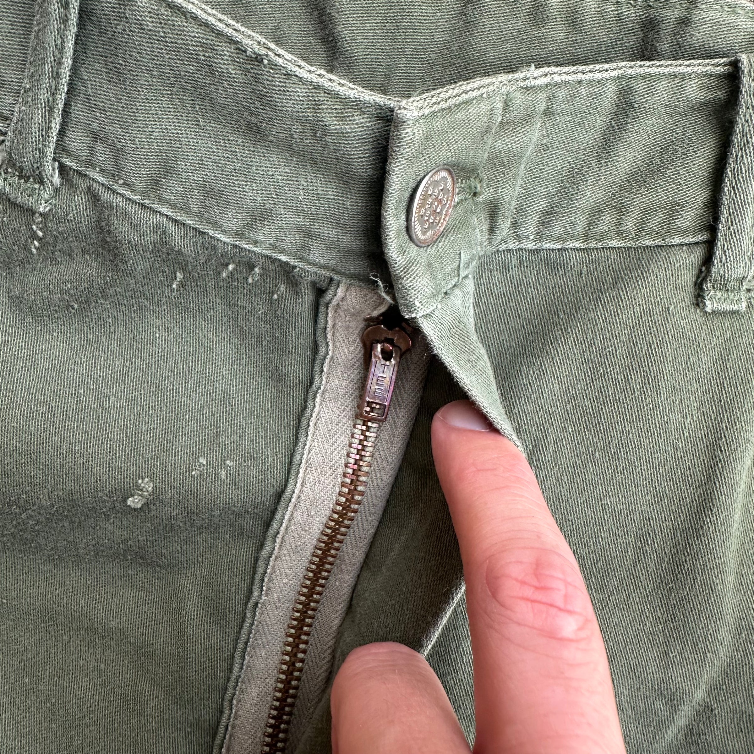 1950’s US Military 13 Star Sateen Fatigue Pants
