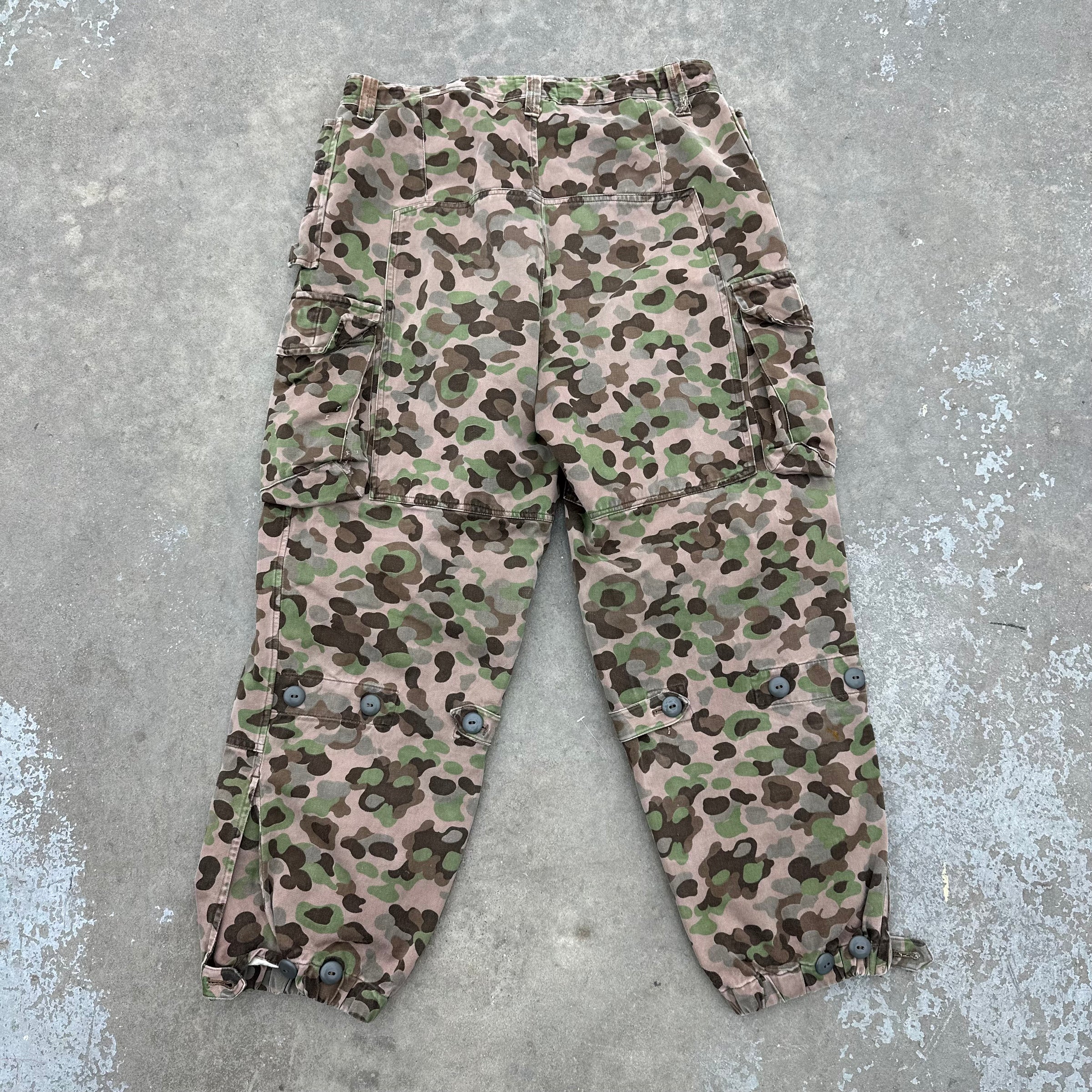 1960’s Austrian Pea Dot Camo Field Pants 34” Waist
