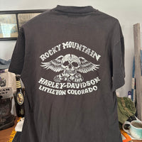1980’s Harley Davidson Sportster Skull T-Shirt Medium
