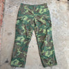 1960’s Vietnam War ERDL Camo Poplin Jungle Pants Large Long
