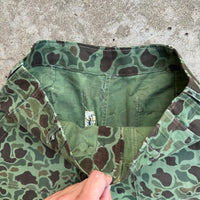 1960’s Korean Frogskin Camp HBT Fatigue Pants 34” Waist