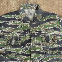 1960’s/70’s Late War Tiger Stripe Shirt 24” Chest