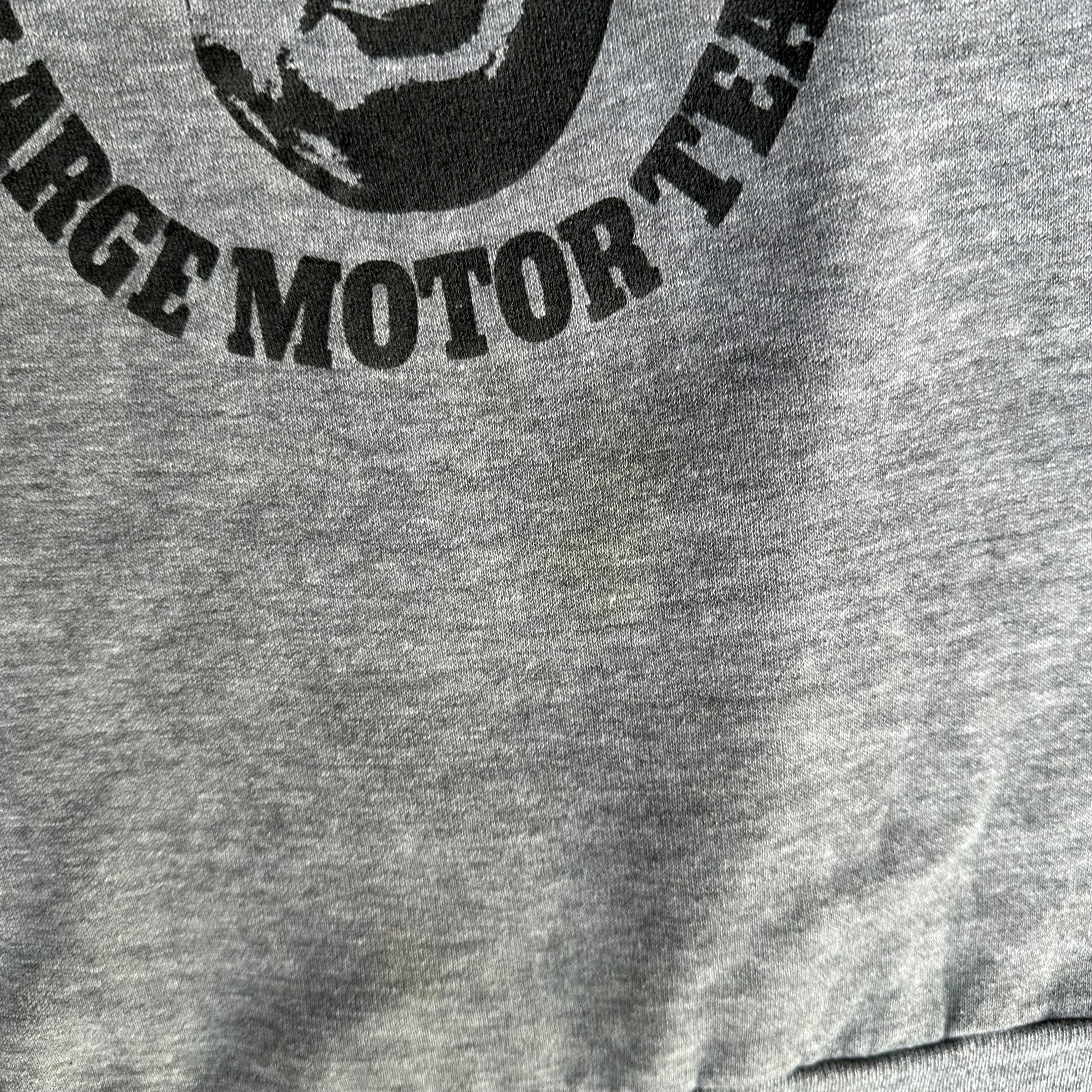 1970’s Russ Mills Large Motor Team Russell Gold Tag Crewneck Sweatshirt Small