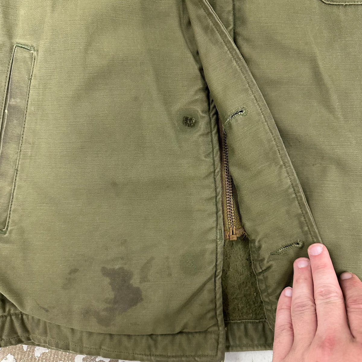 1970’s USN A-2 Deck Jacket Large