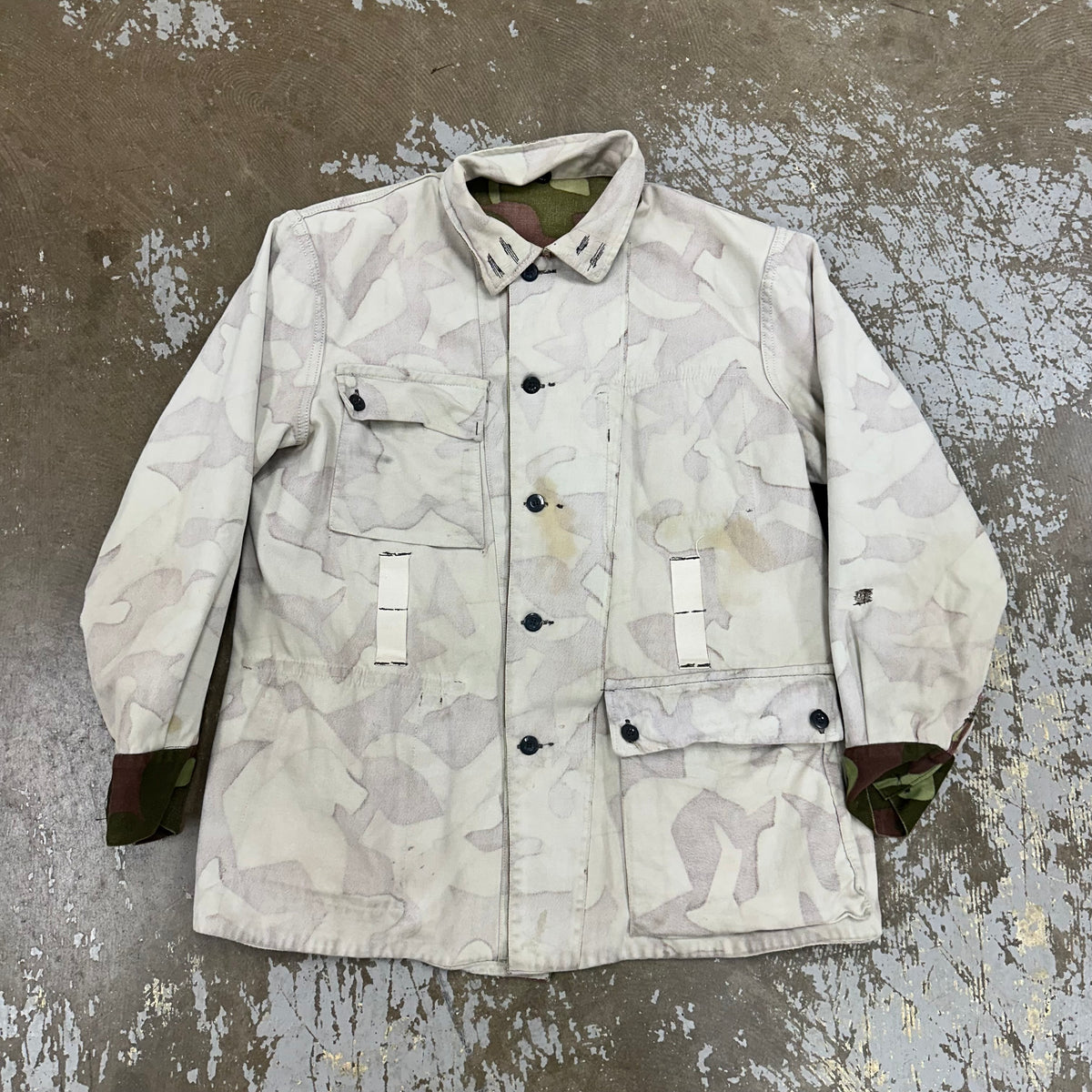1960’s/70’s Reversible Finnish M62 Camo Field Jacket L/XL