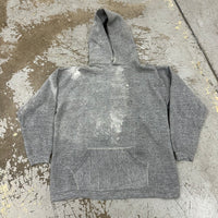 1960’s/70’s Russell Athletic Thrashed Grey Hooded Sweatshirt XL
