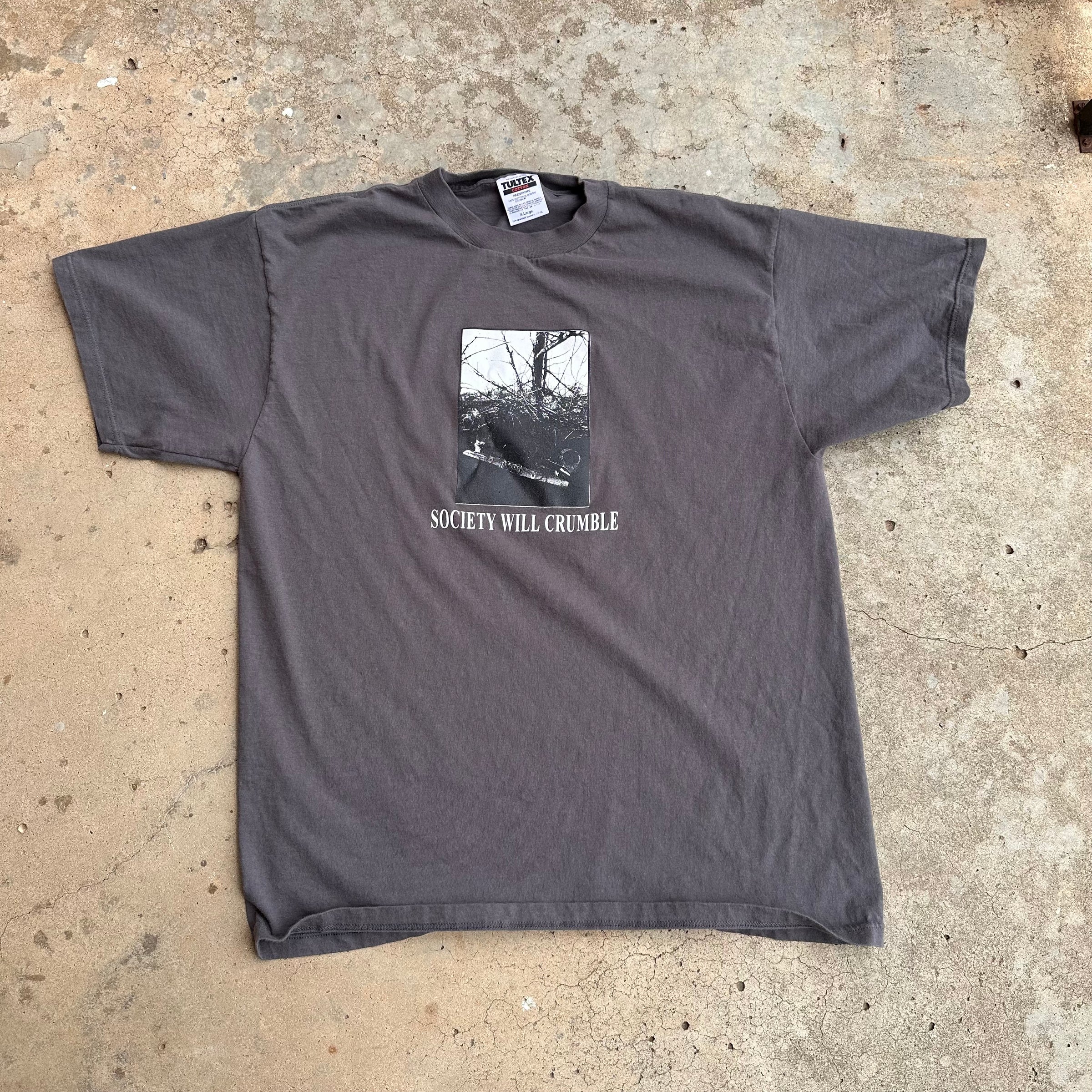 1990’s Society Will Crumble T-Shirt XL