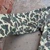 1960’s/70’s Hunting Camo Fatigue Shirt L/XL