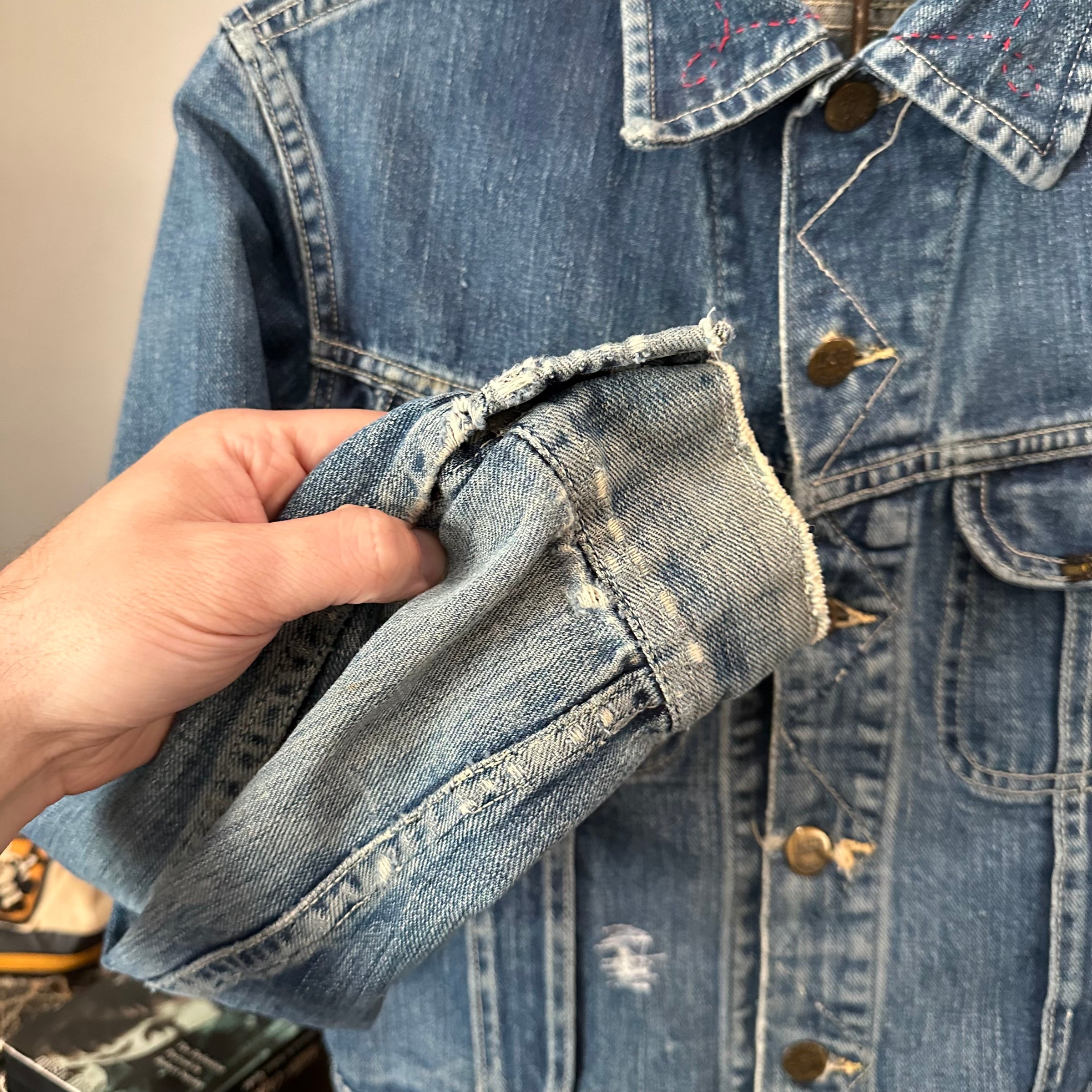 1960’s Lee 101J Denim Jacket 19” Chest