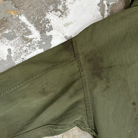 1940’s Thrashed WWII US Army HBT Shirt Size 40R