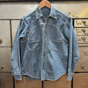 1950’s Mexican Chambray Work Shirt Small
