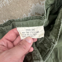 1960’s Vietnam War 2nd Pattern Poplin Jungle Pants Medium Long