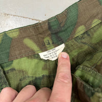 1960’s Mint Vietnam War ERDL Camo Ripstop Jungle Pants Large Short