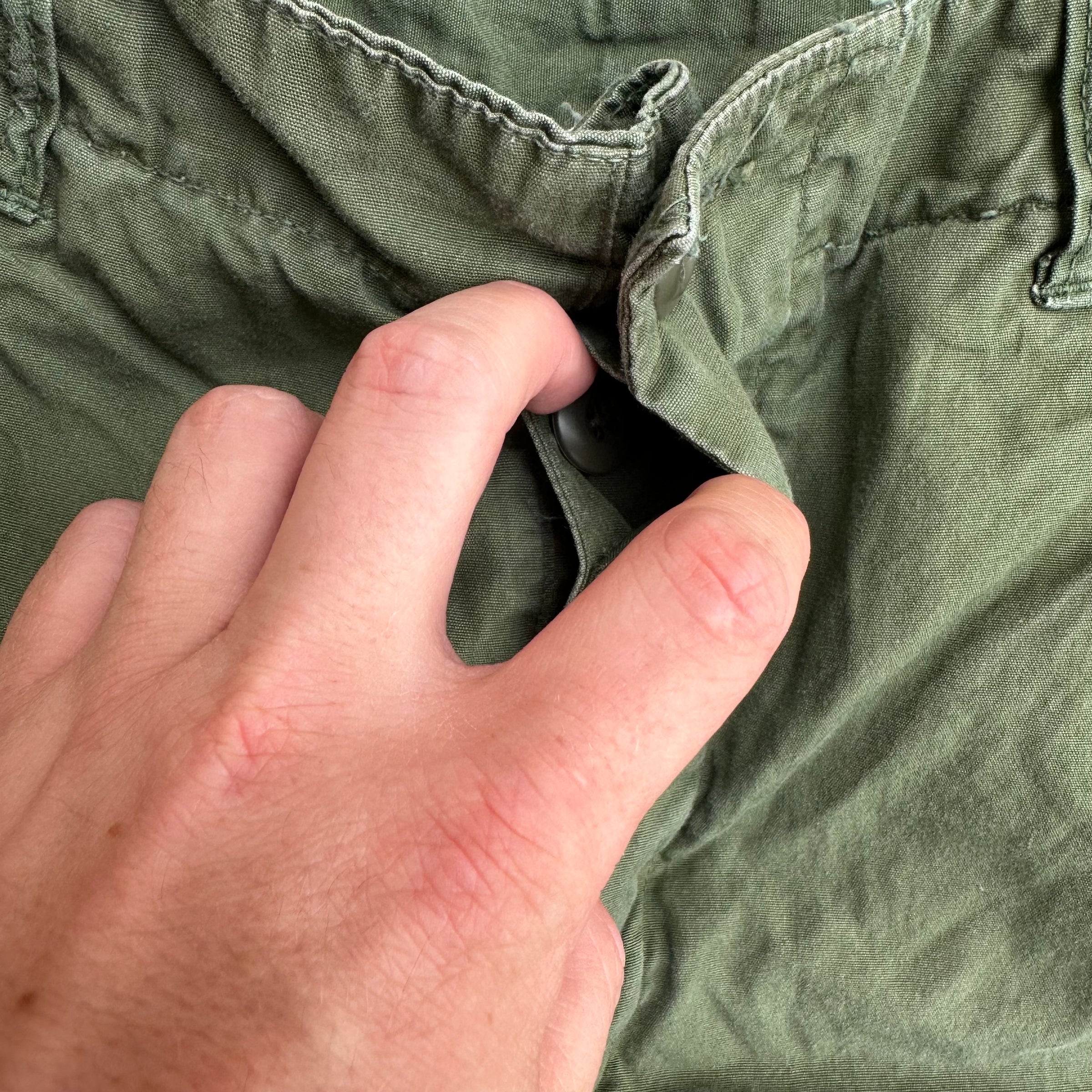 1960’s Vietnam War Poplin Jungle Pants Small Long