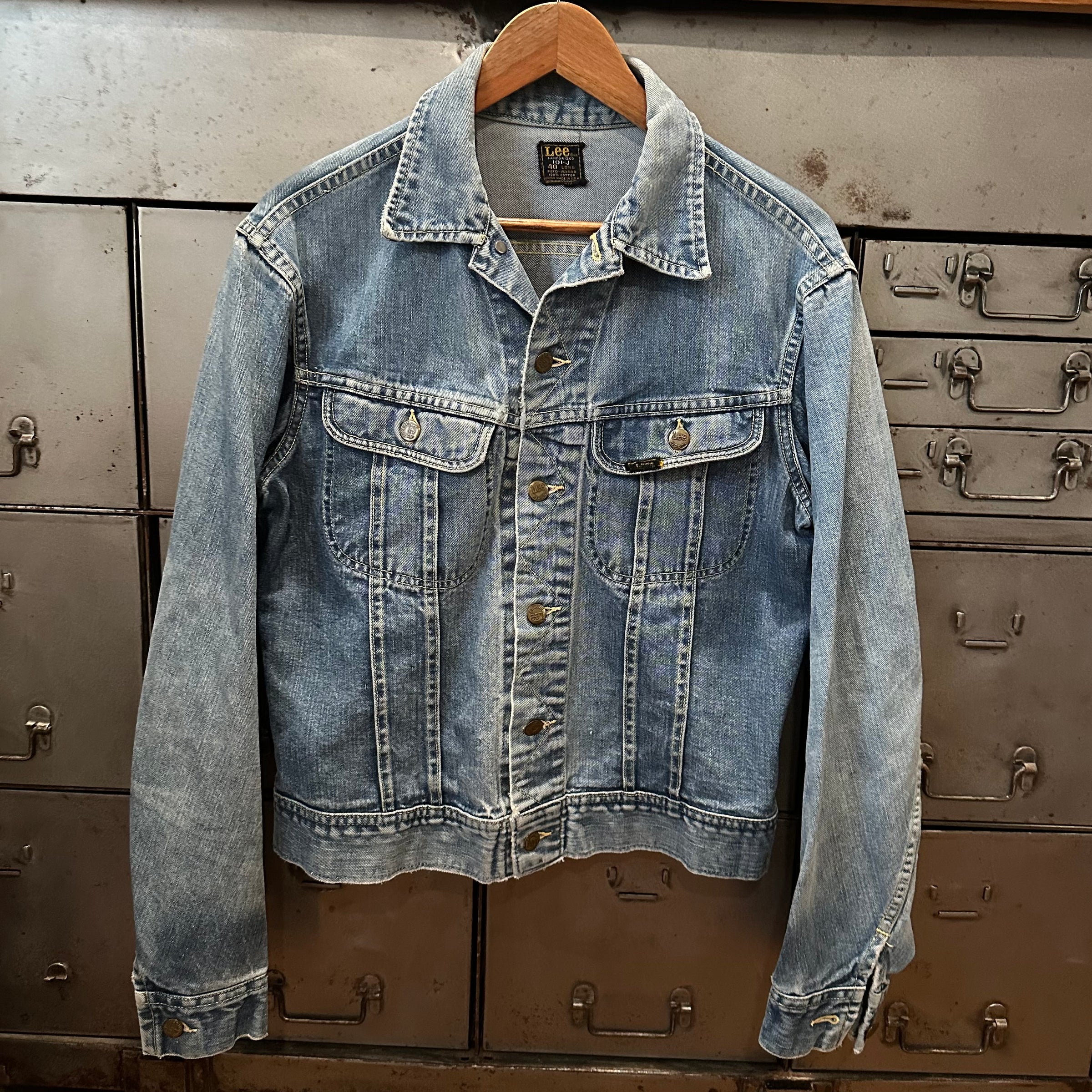 1960’s/70’s Lee 101J Denim Jacket Size 40 Long