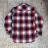 1970’s Pendleton Shadow Plaid Wool Western Shirt Large