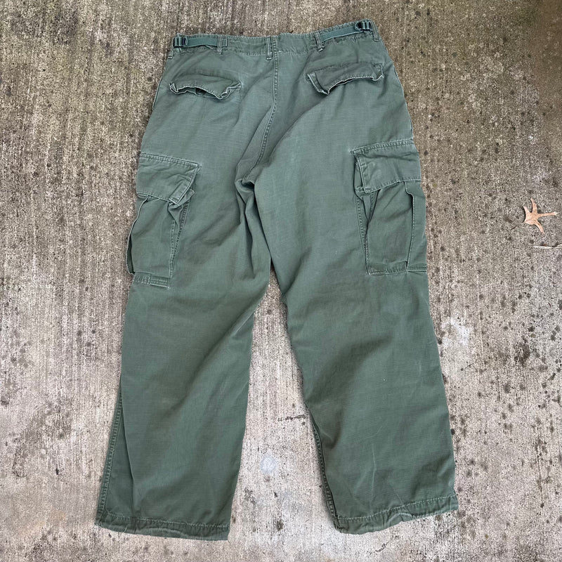 1960’s Vietnam War Ripstop Jungle Pants Medium Short