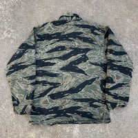 1960’s Vietnam War Silver Tiger Stripe Shirt Size A-M