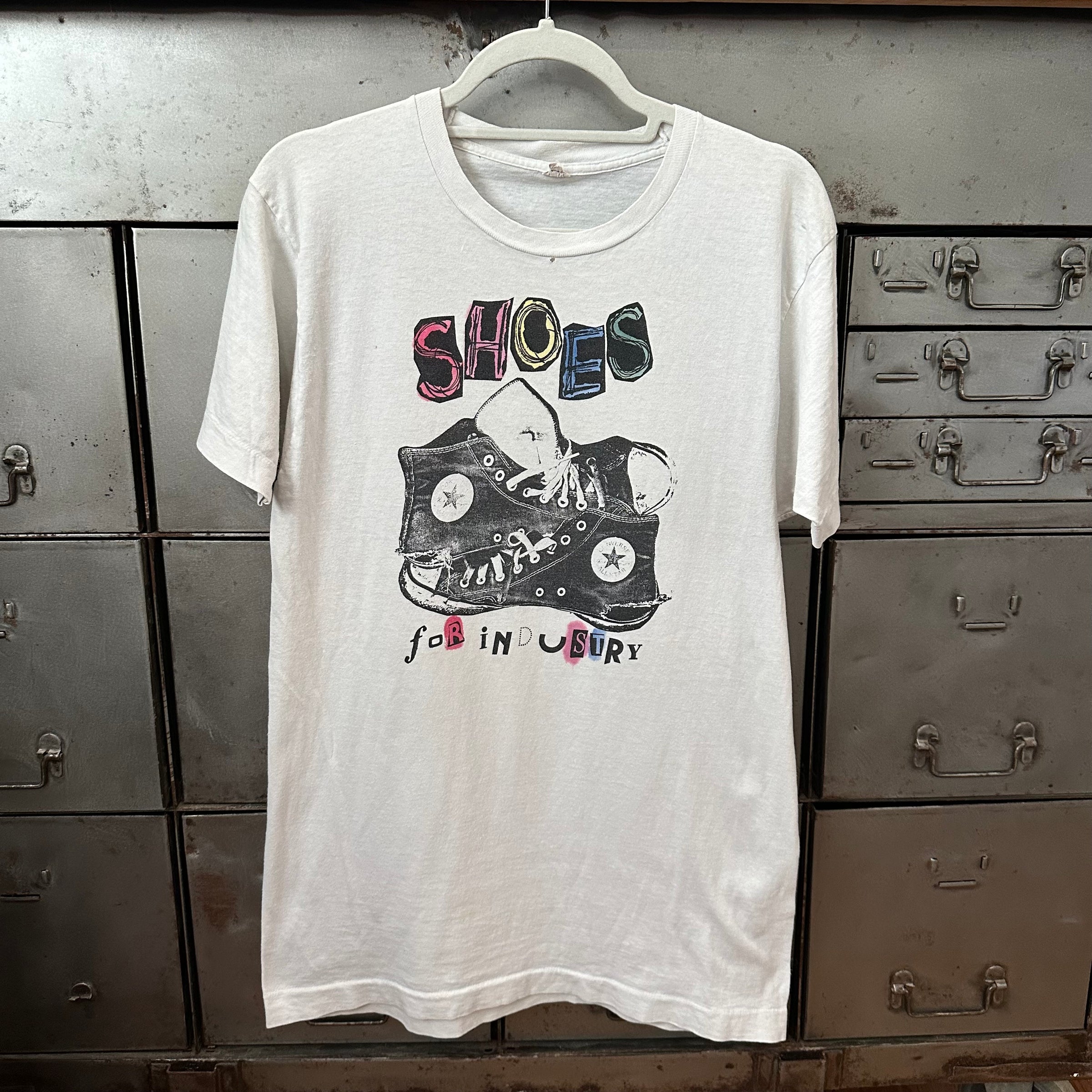 1980’s Converse Chuck Taylor Shoes for Industry T-Shirt S/M