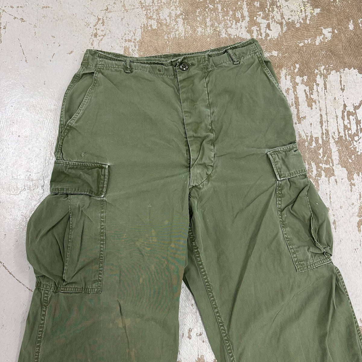 1960’s Vietnam War 2nd Pattern Poplin Jungle Pants Medium Long