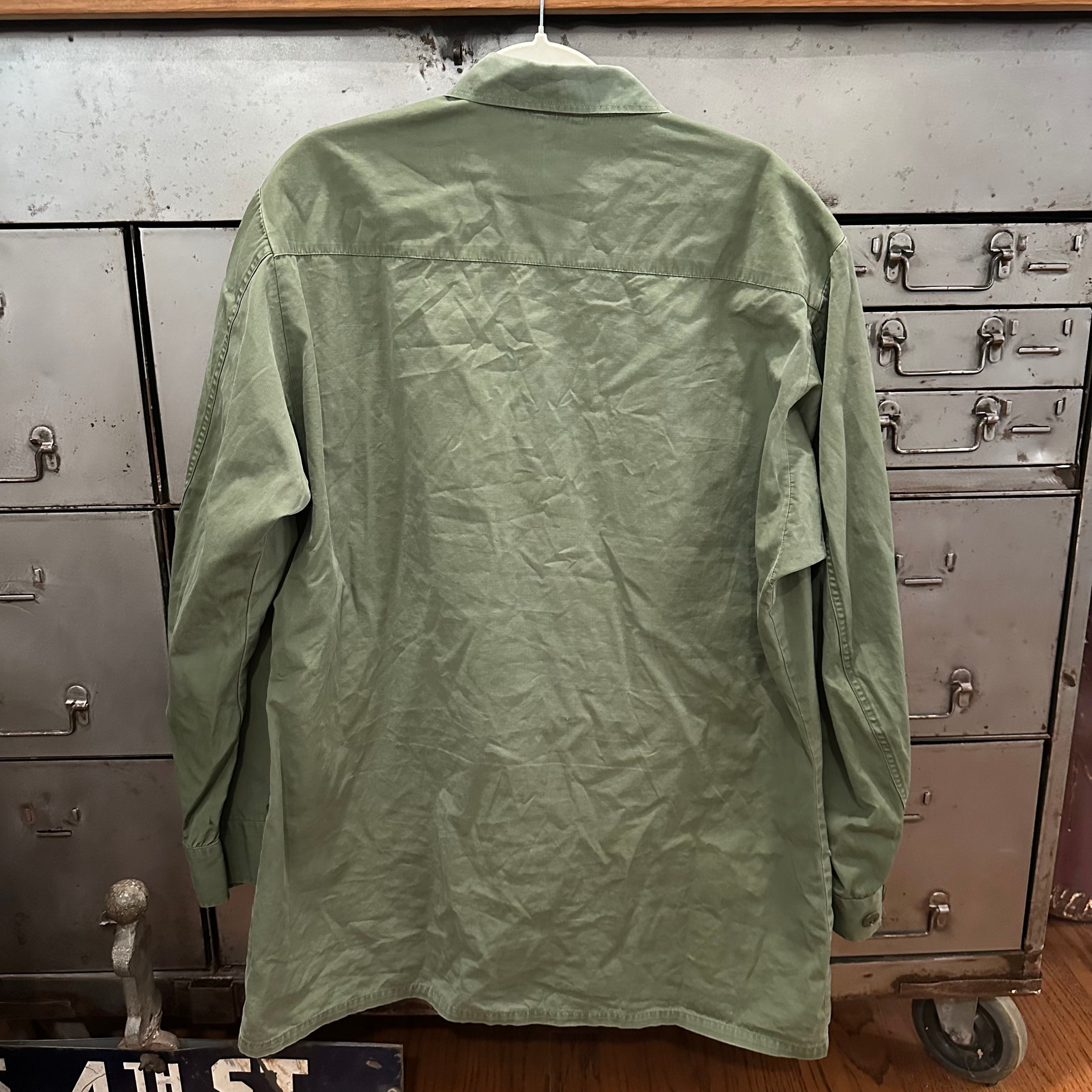 1960’s Vietnam War Modified 3rd Pattern Poplin Jungle Jacket XL Long