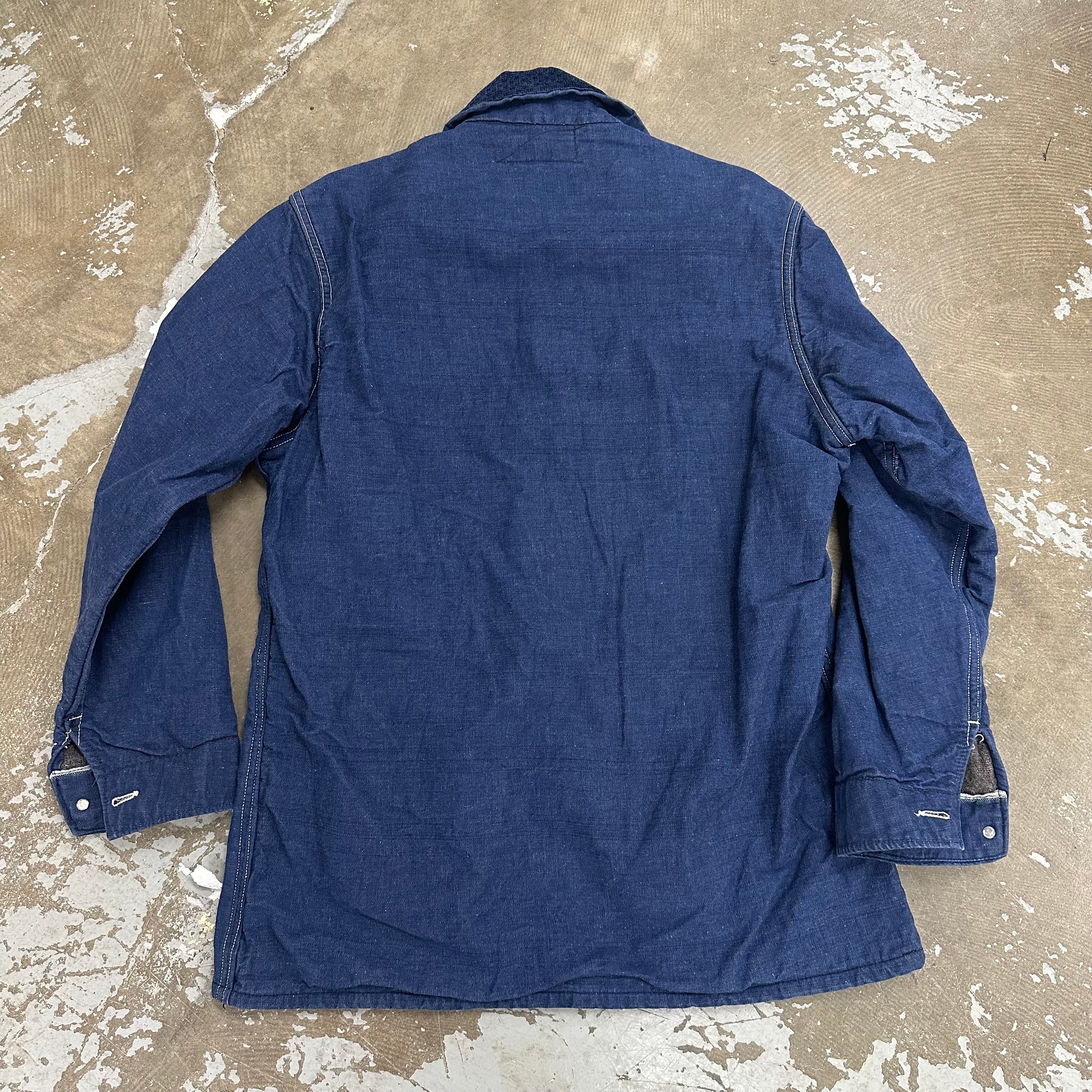 1960’s Universal Overall Co Blanket Lined Denim Chore Jacket Size 40