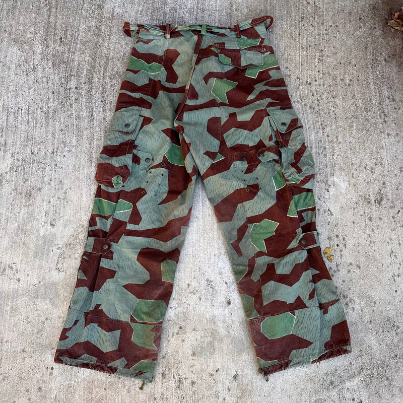 1950’s West German Bundeswehr Splinter Camo Pants 36” x 29”