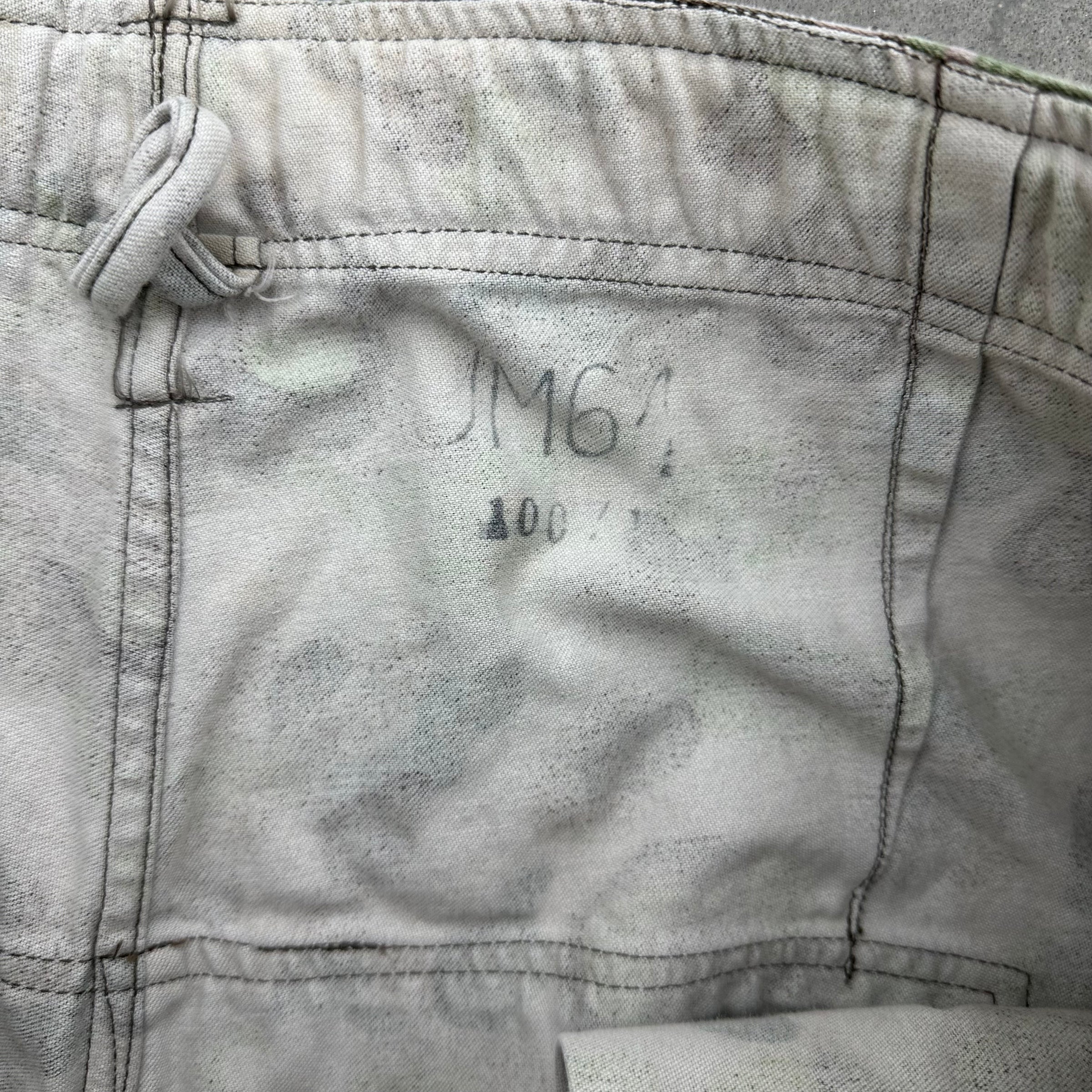 1960’s Austrian Pea Dot Camo Field Pants 34” Waist