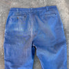 1950’s/60’s Blue Cotton Work Pants 36” x 29”