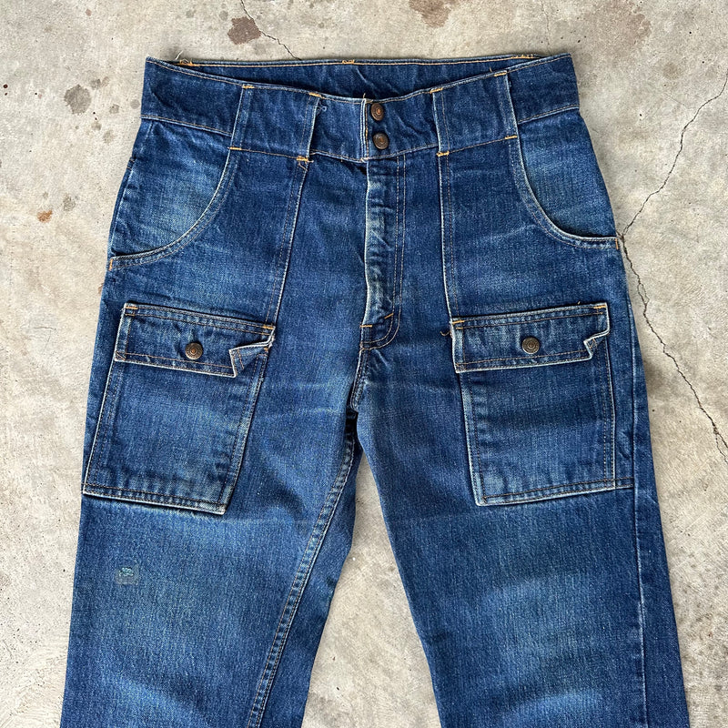 1960’s Levi’s Big E Denim Bush Jeans 31” Waist