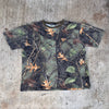 1990’s/Y2K WFS Element Gear Burly Camo Ringer T-Shirt XL