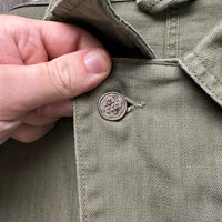 1940’s WWII Mint US Army HBT Coveralls Size 42R