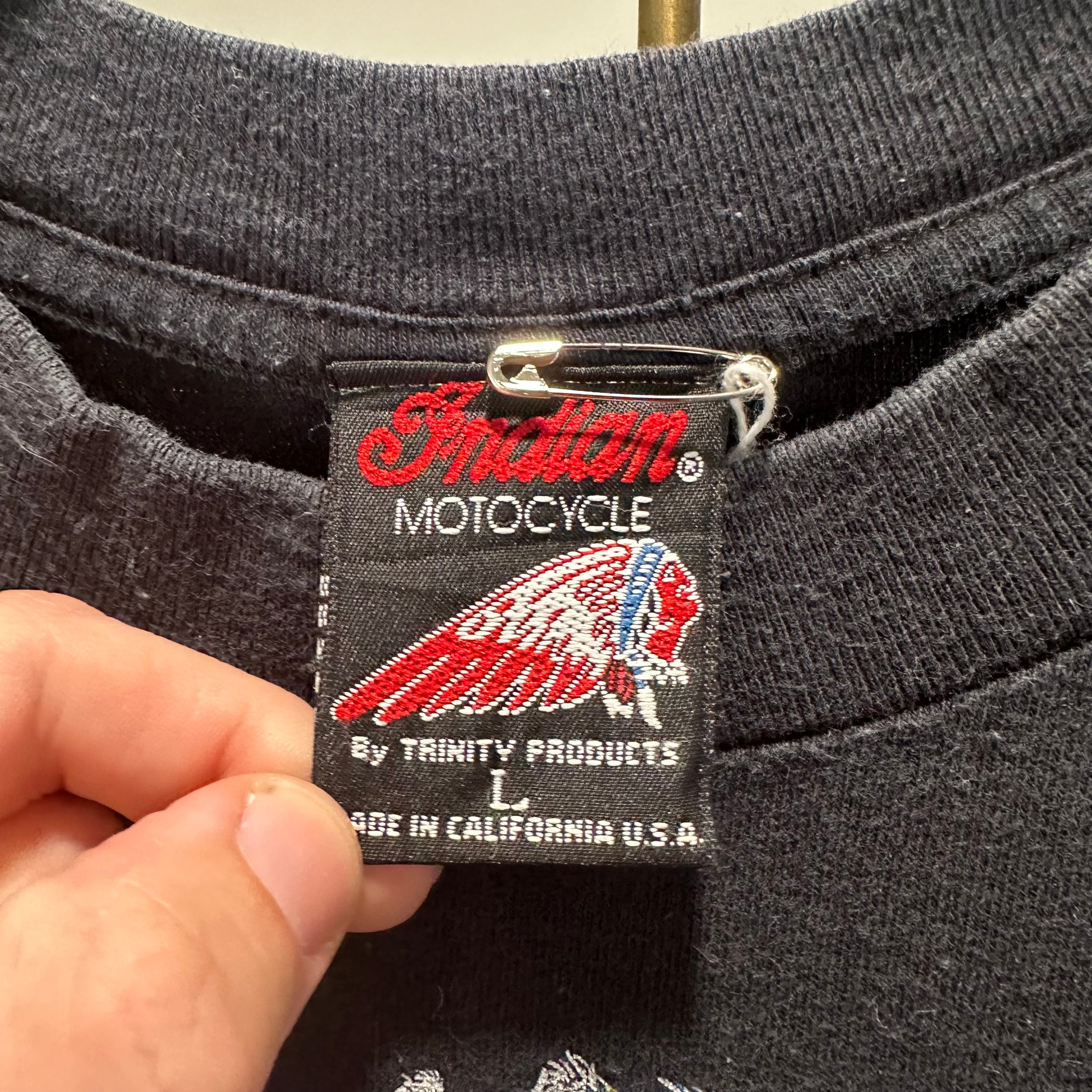 1990’s Indian Motorcycle Repair Shop T-Shirt Medium