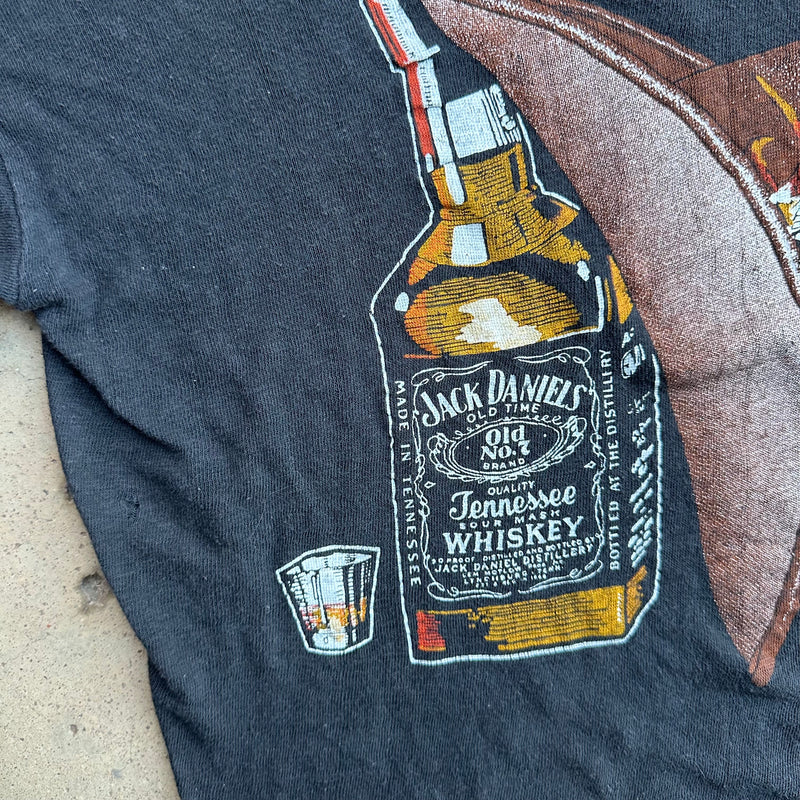 1980’s Jack Daniels Cowboy Hat T-Shirt XS/S