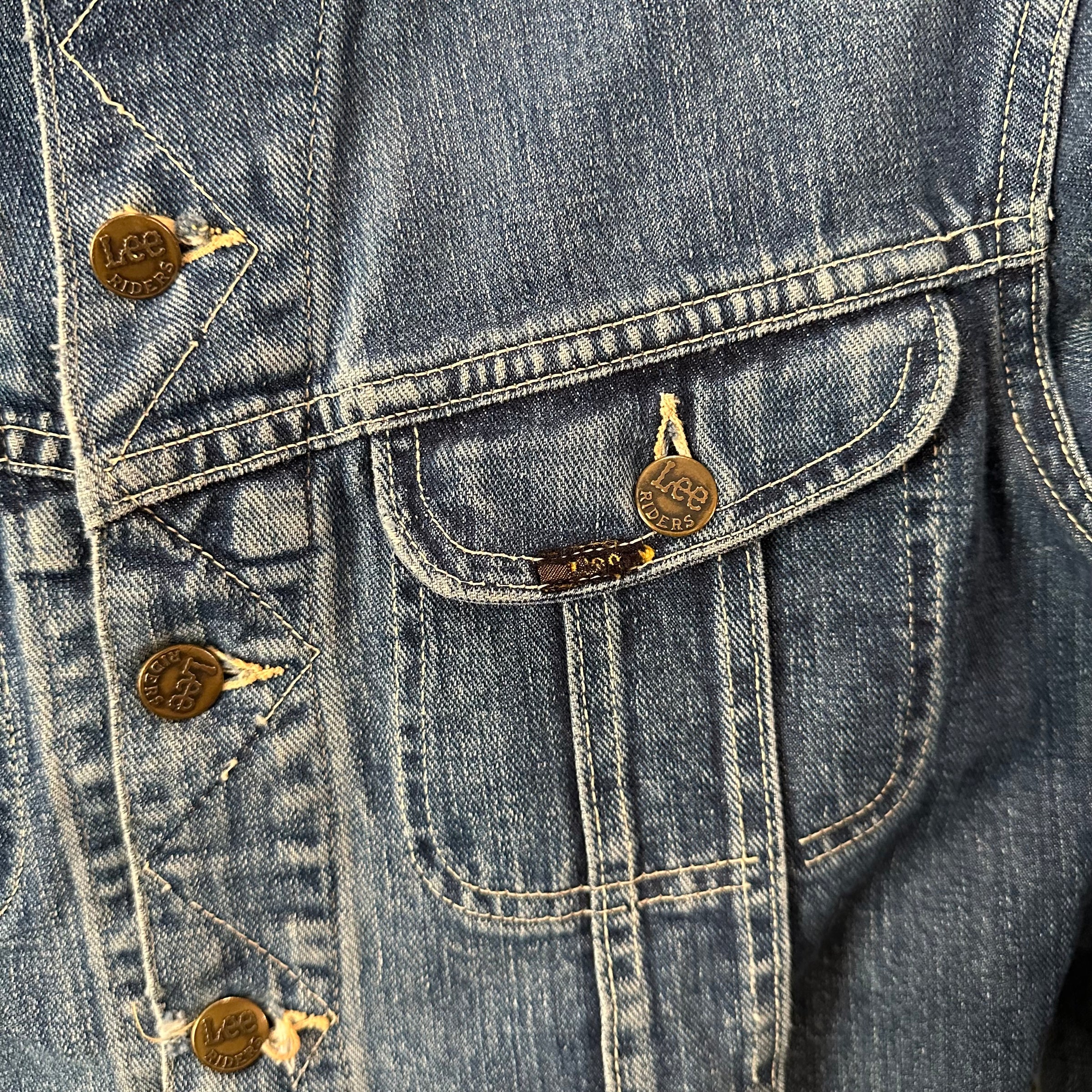 1960’s Lee 101J Denim Jacket 19” Chest