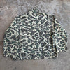 1960’s/70’s Hunting Camo Fatigue Shirt L/XL