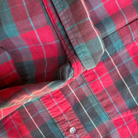 1990’s Eddie Bauer Plaid Cotton Flannel Shirt Large