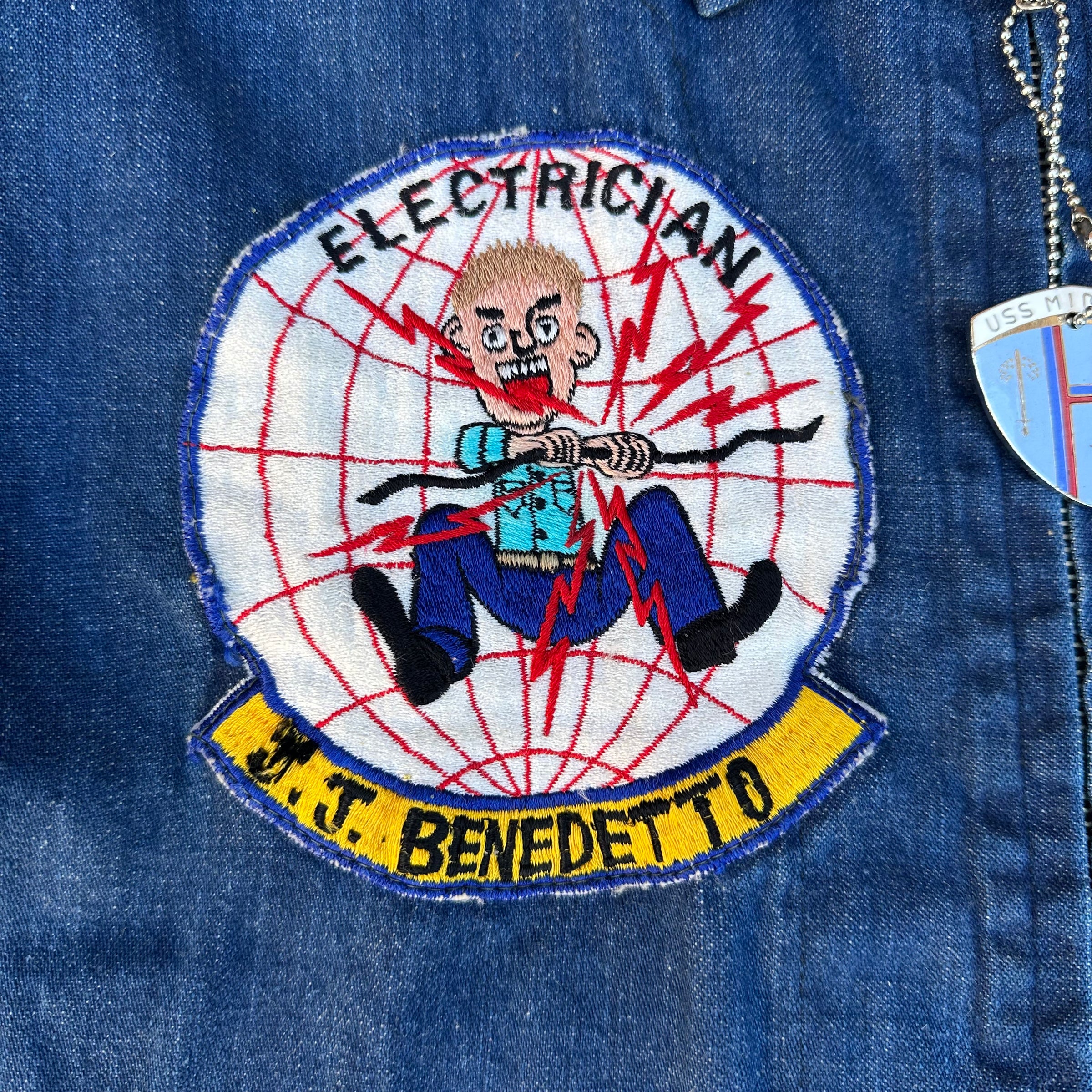 1960’s US Navy Denim Souvenir Jacket