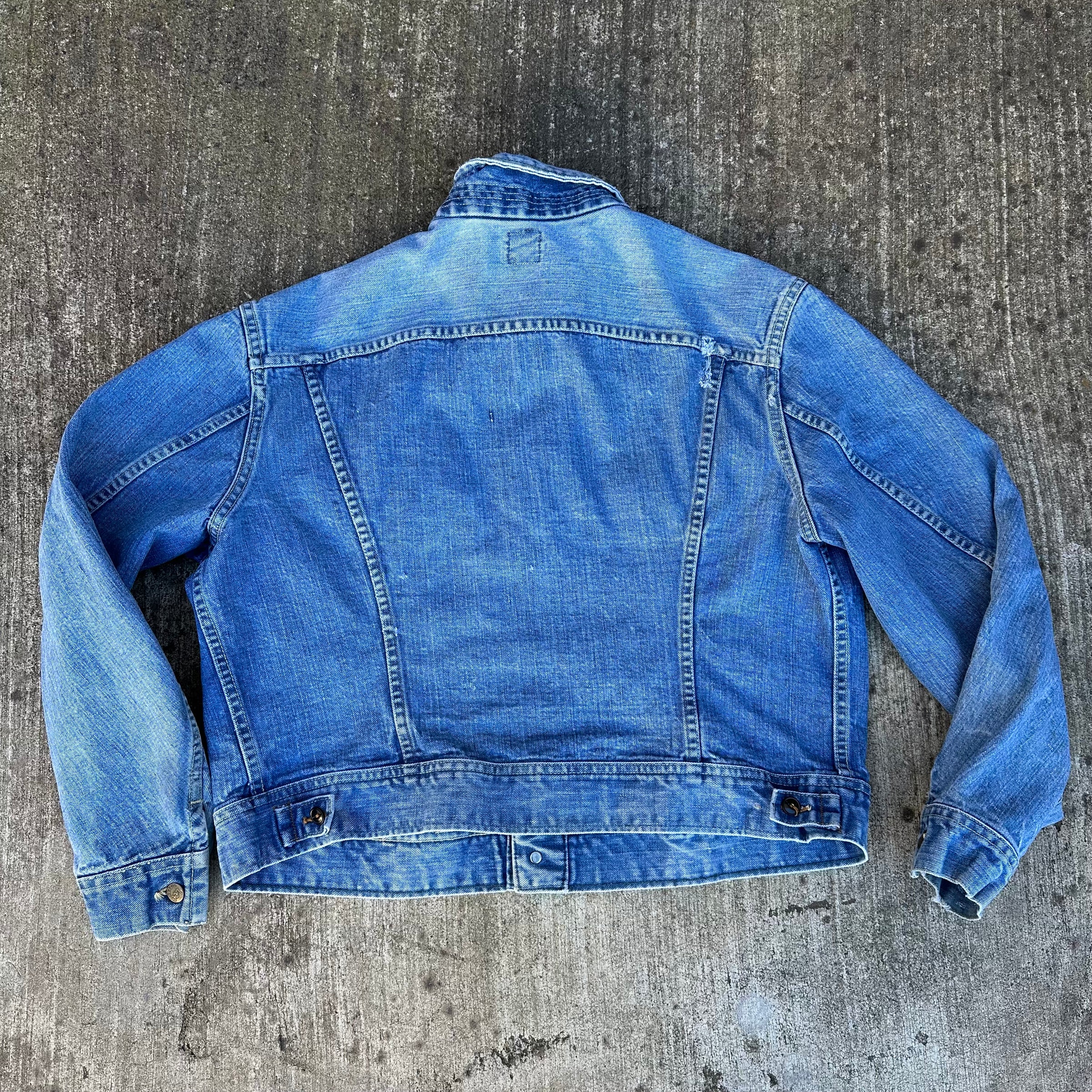 1970’s Lee 101J Denim Jacket 25.5” Chest