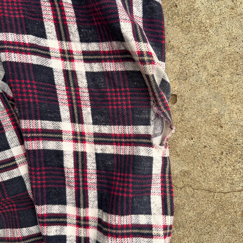 1950’s/60’s King Kole Printed Cotton Flannel Shirt XL