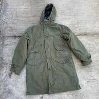 1940’s WWII M-1945 Overcoat Parka with Liner Medium
