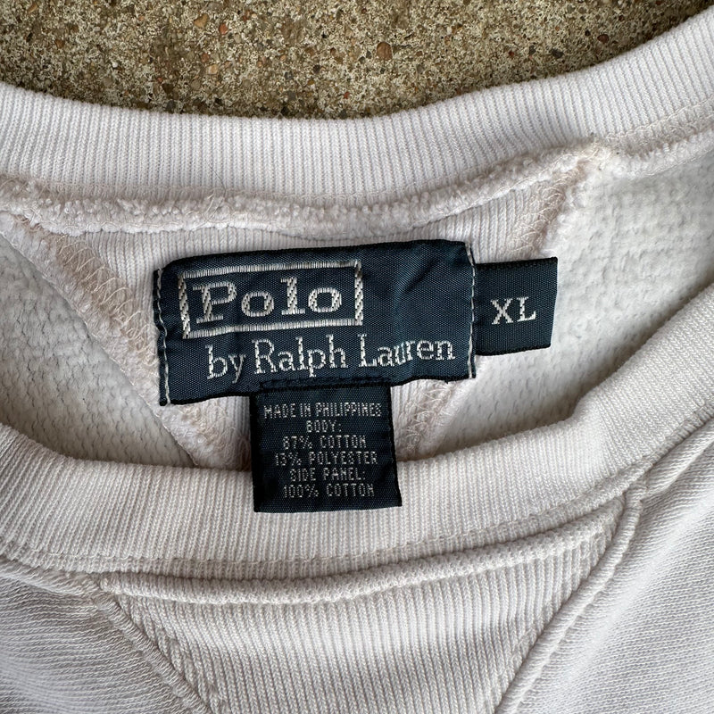 1990’s/2000’s Polo Ralph Lauren Stenciled Double V Sweatshirt XL