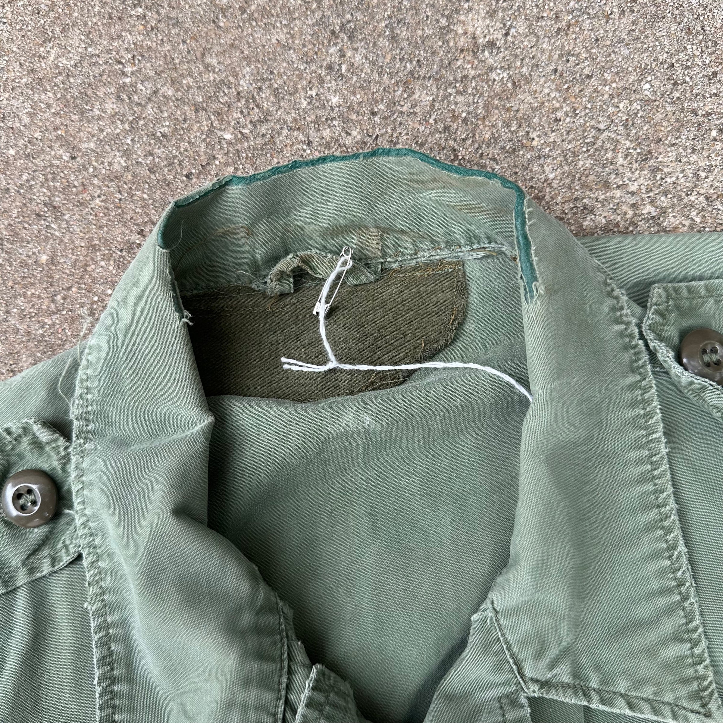 1960’s Vietnam War Second Pattern Poplin Jungle Jacket Large Regular