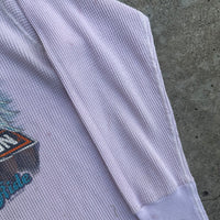 1980’s Harley Davidson Unicorn Thermal Longsleeve Shirt Small