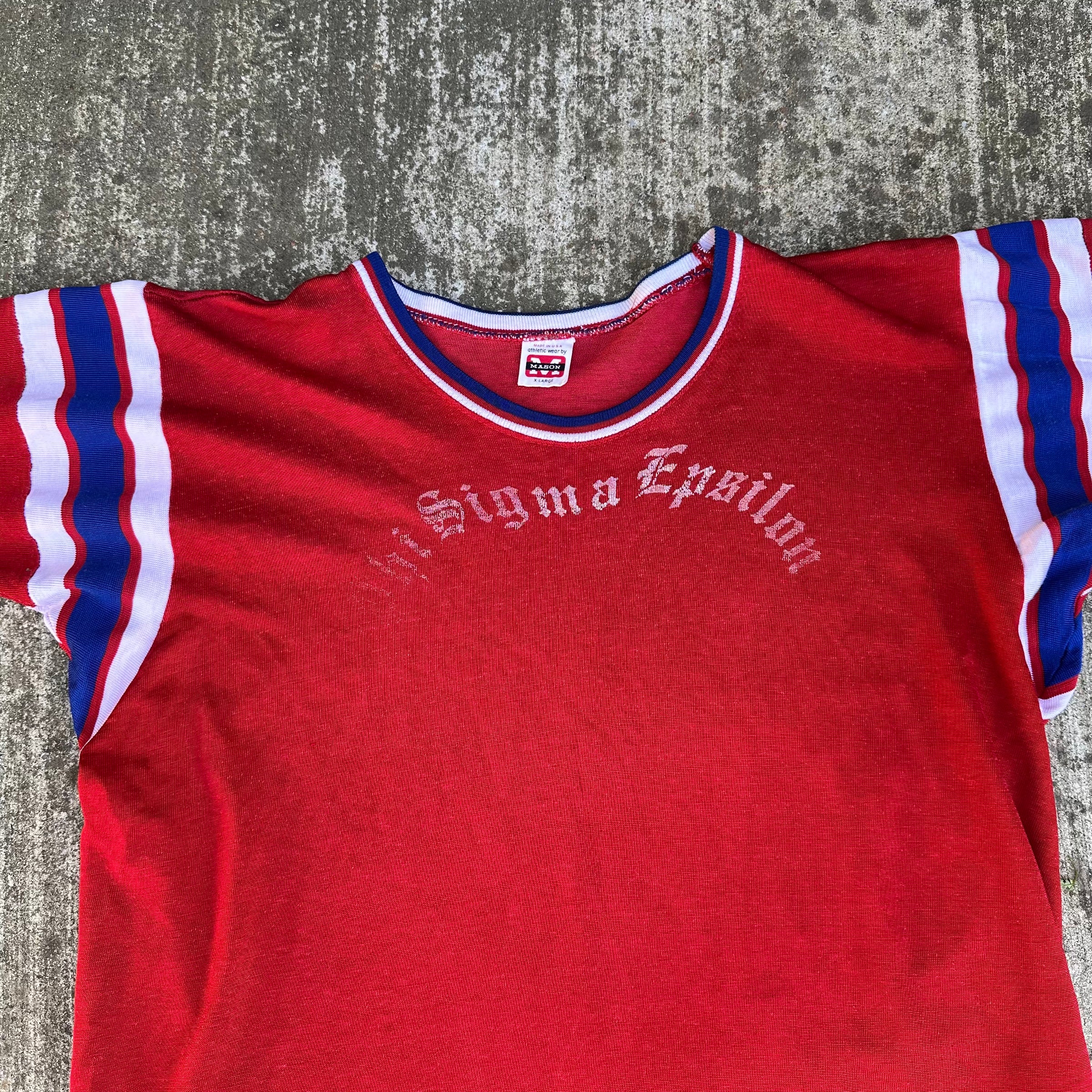 1960’s Phi Sigma Epsilon Durene Jersey T-Shirt Medium