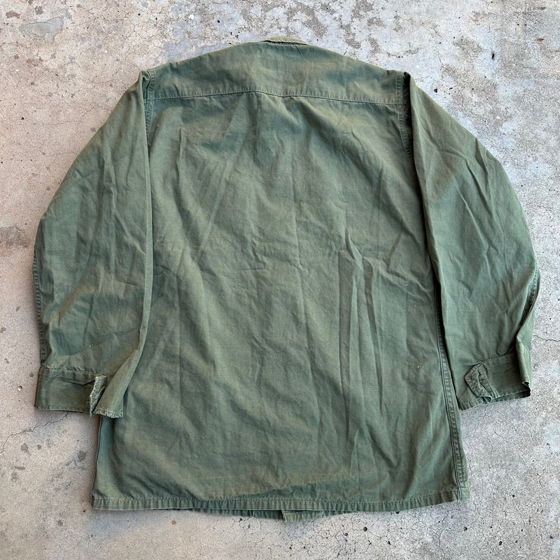 1960’s Vietnam War Patched US Army Senior Aviator Jungle Jacket Medium Long